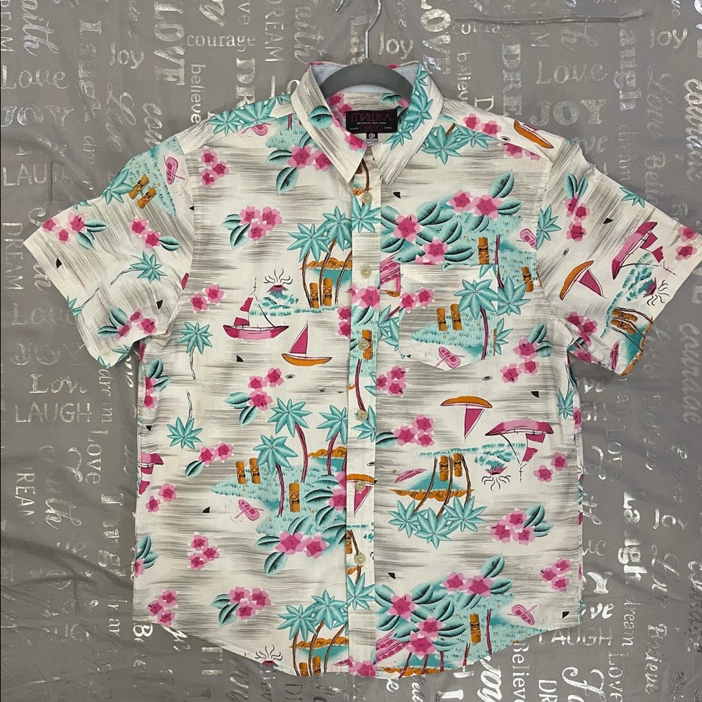 Mishka Mnwka Men’s Button Down Shirt